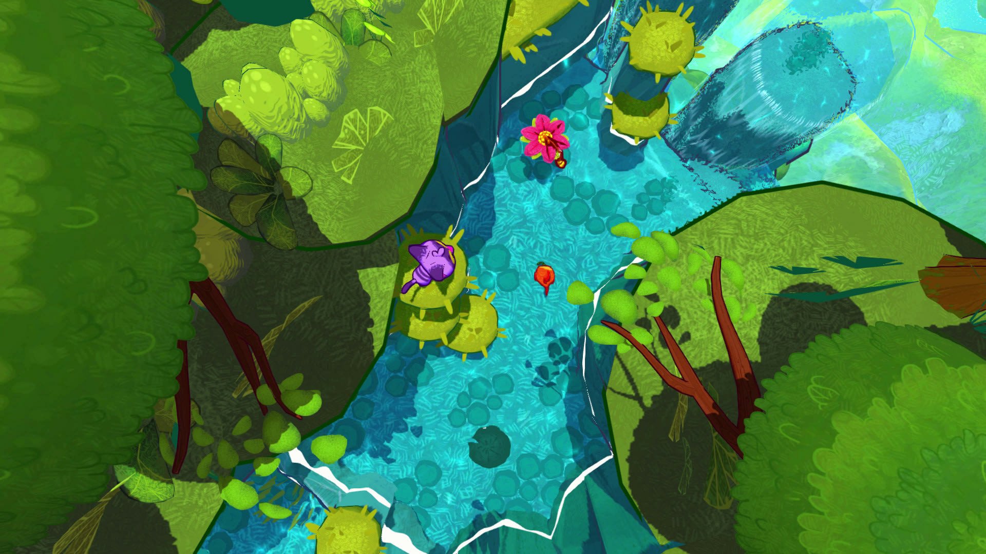 video game River Tails: Stronger Together Image
