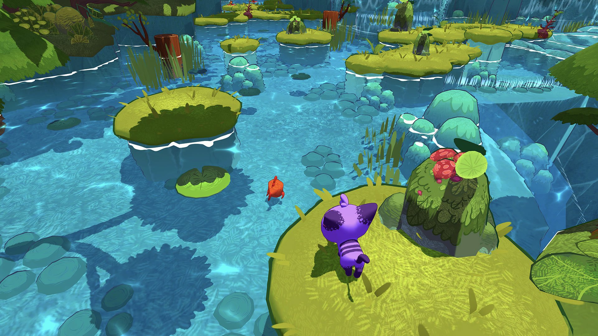 video game River Tails: Stronger Together Image