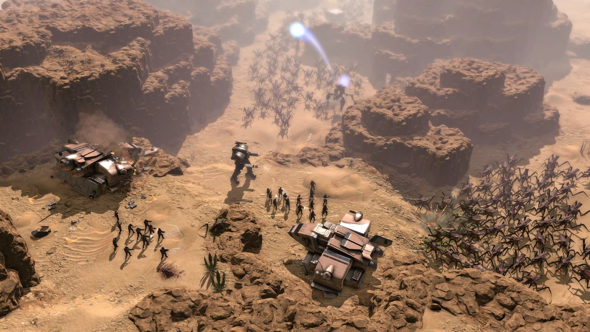 video game Starship Troopers: Terran Command Image