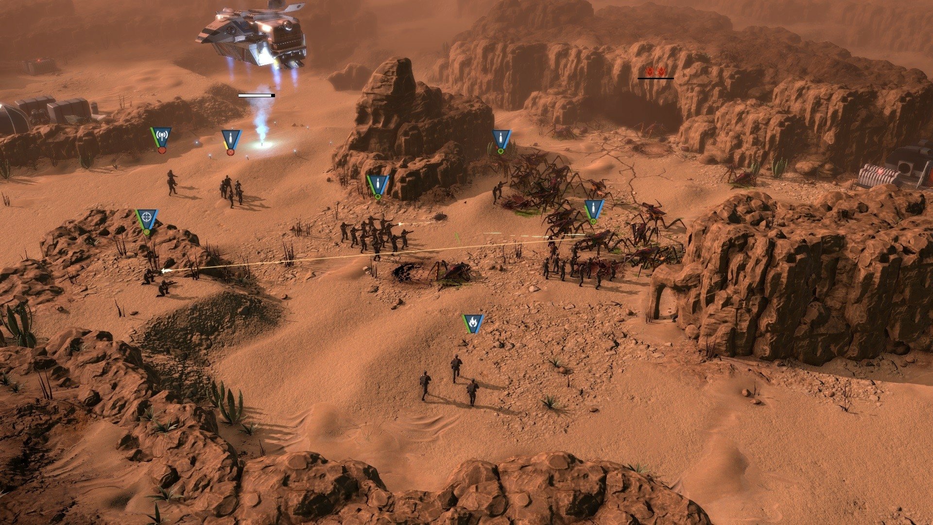 video game Starship Troopers: Terran Command Image