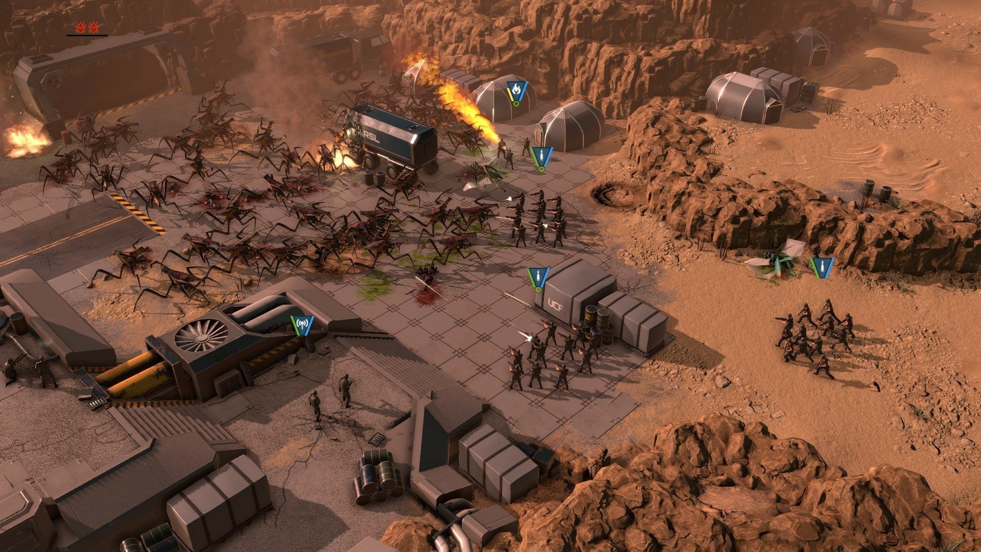 video game Starship Troopers: Terran Command Image
