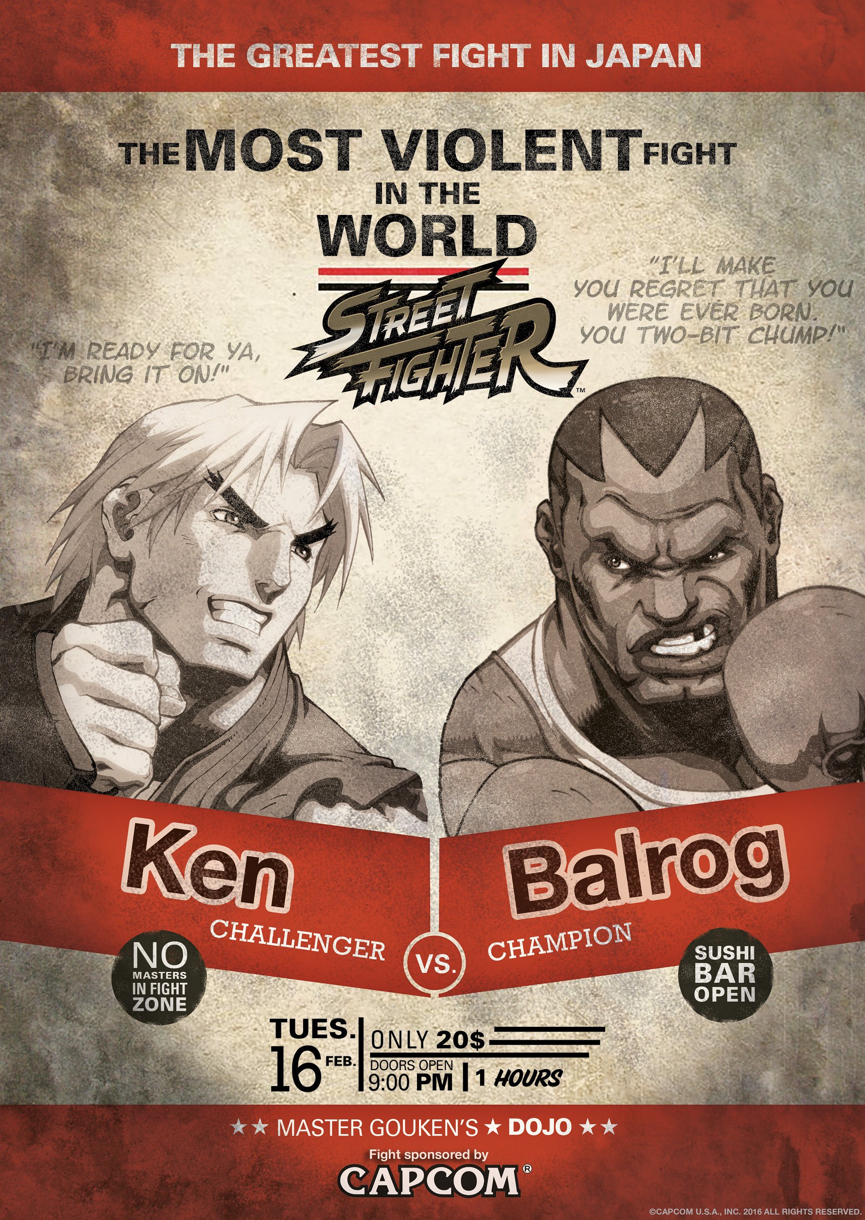 Balrog (Street Fighter) Ken Masters video game Super Street Fighter II Turbo HD Remix Image