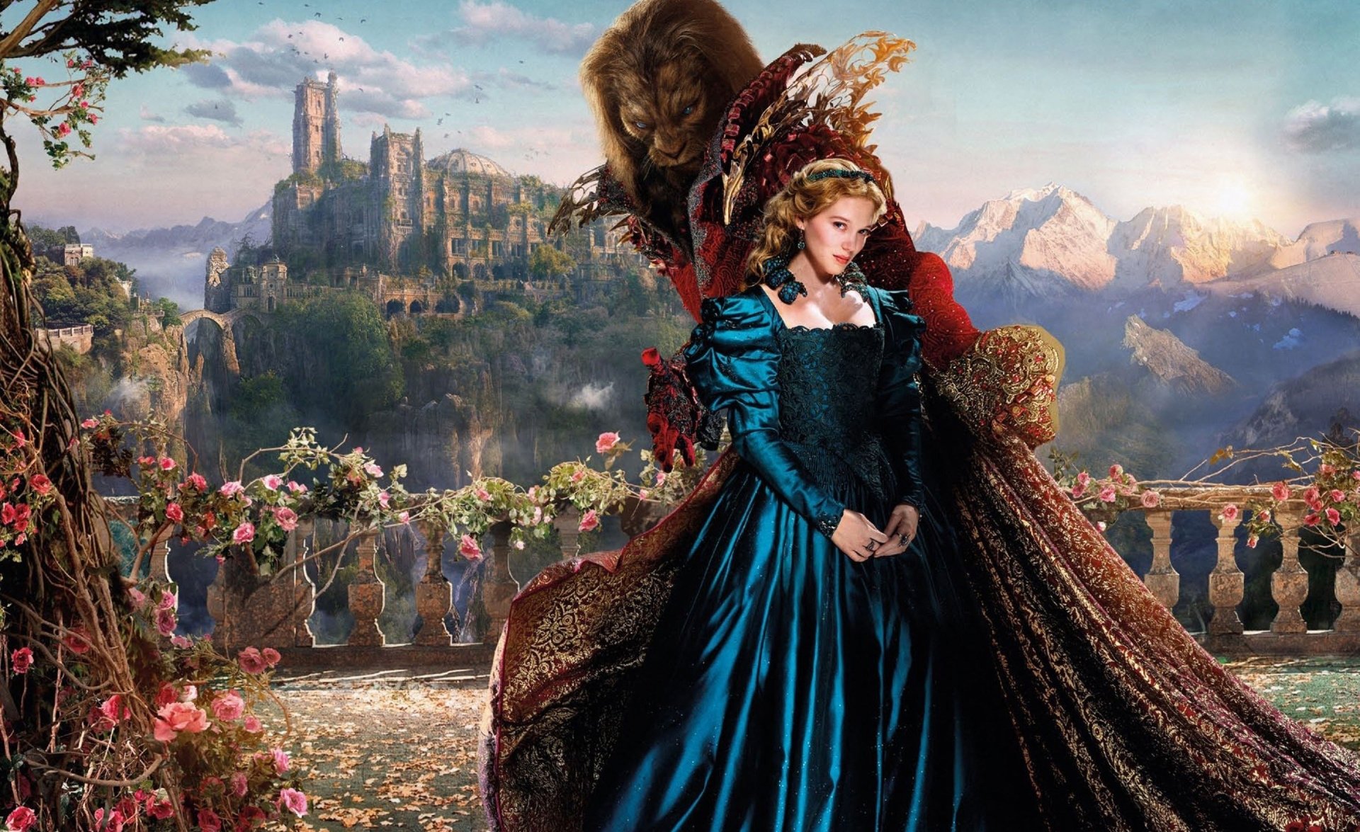 terrace Beauty And The Beast (1991) fantasy movie Image