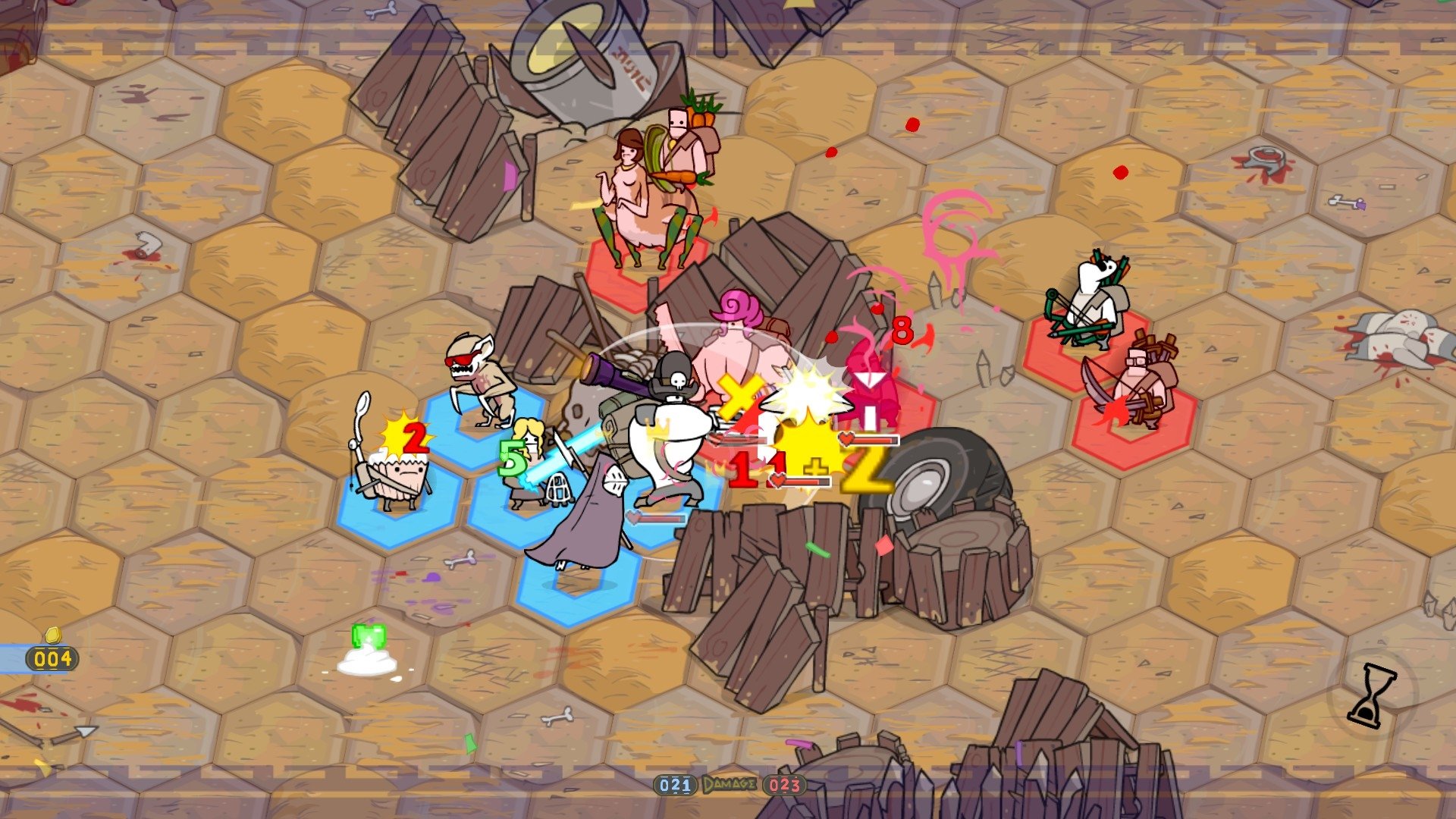 video game Pit People Strategy multiplayer battle Image