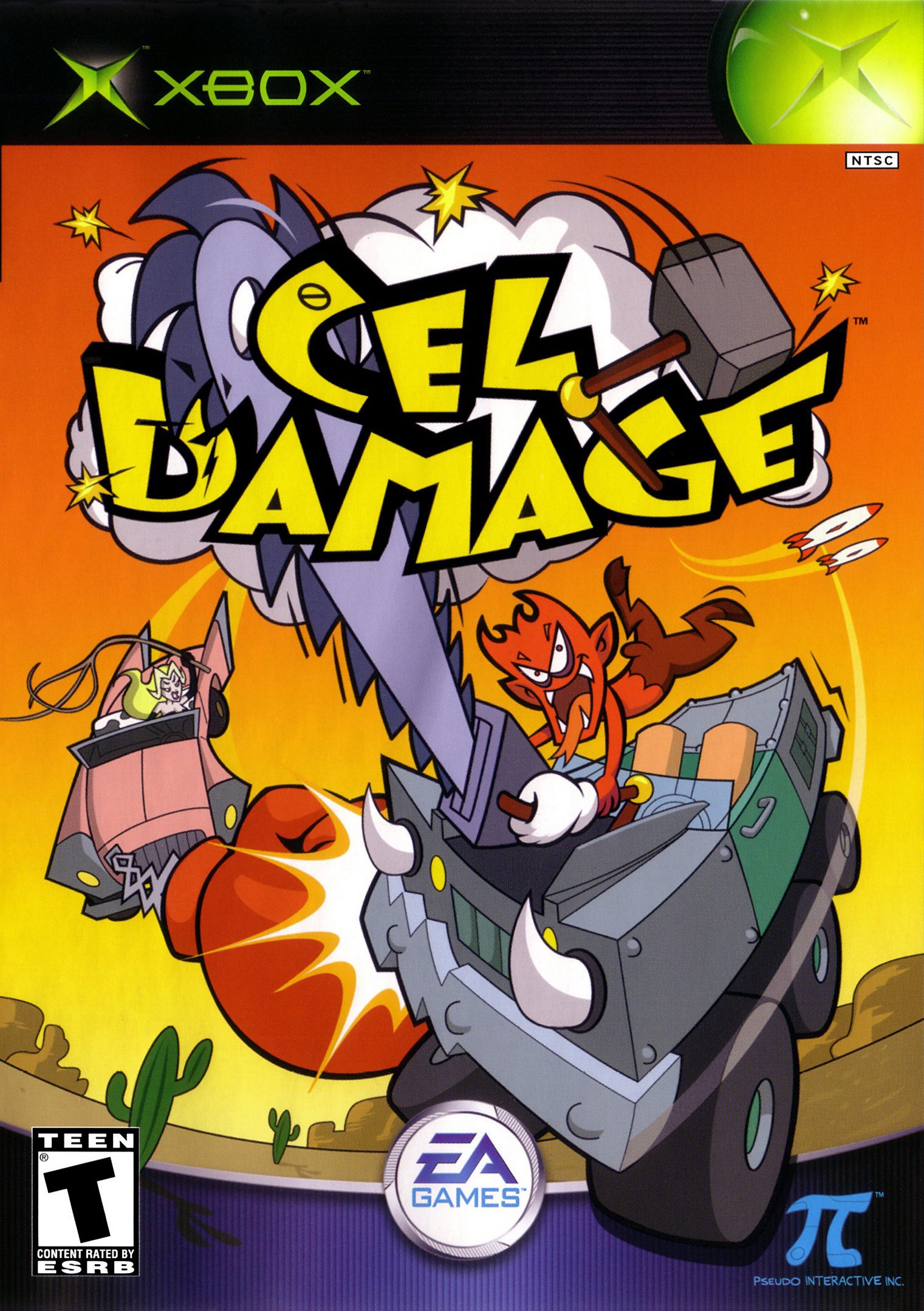 video game Cel Damage Image