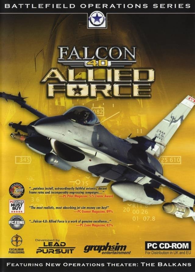 video game Falcon 4.0: Allied Force Image