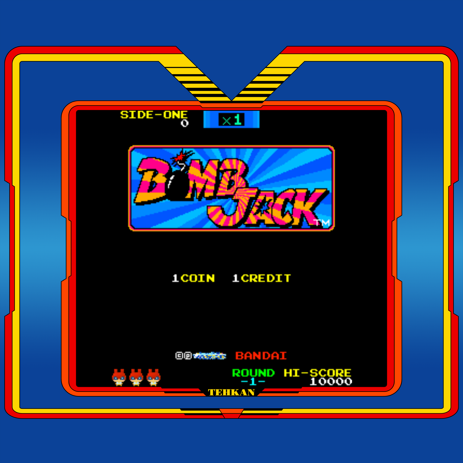  Bomb Jack x My Tamagotchi Forever in Japan Title Arcade