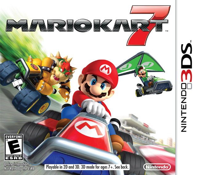 video game mario kart 7 Image