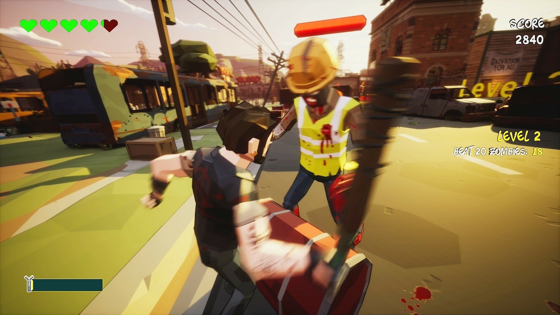 video game Drunken Fist 2: Zombie Hangover Image