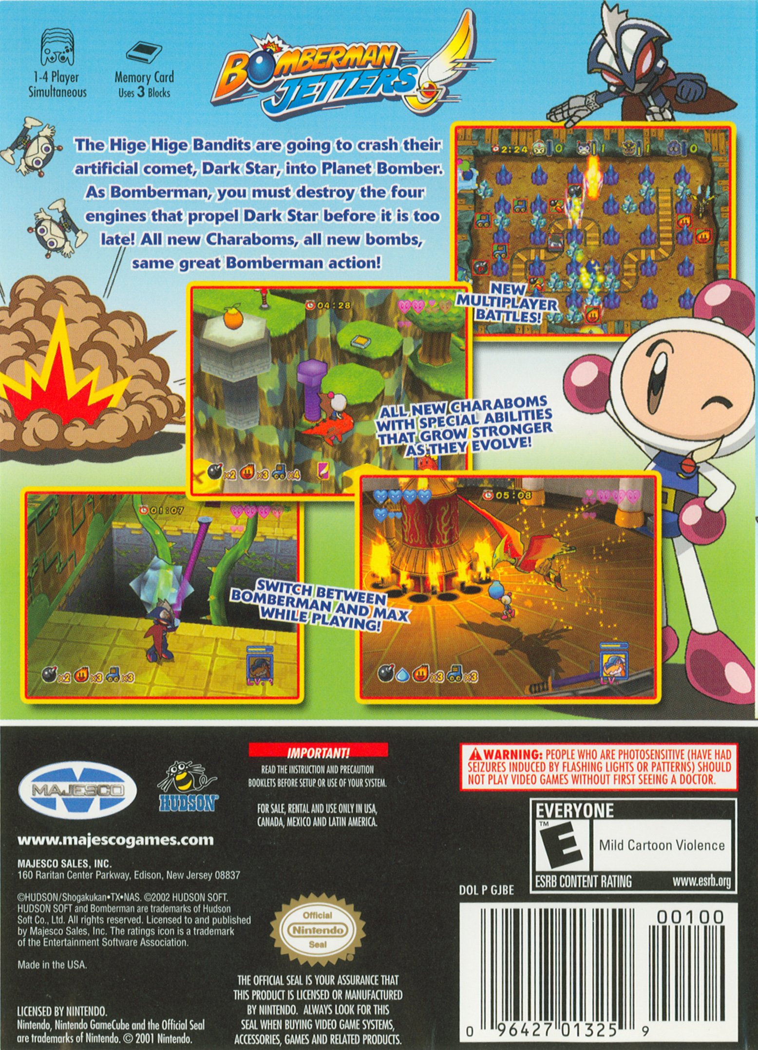 video game Bomberman Jetters Image