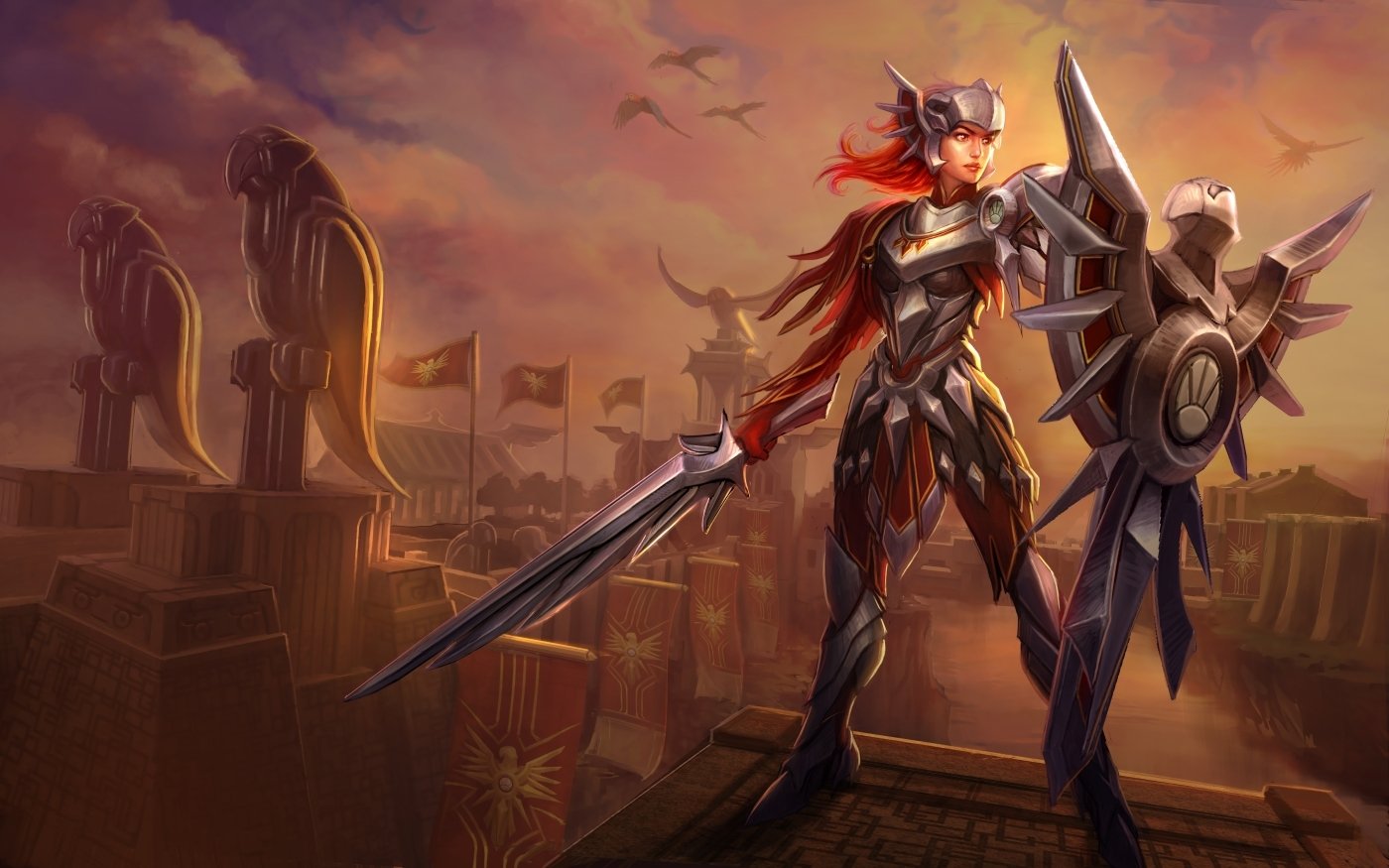 Leona (League Of Legends) video game League Of Legends Image