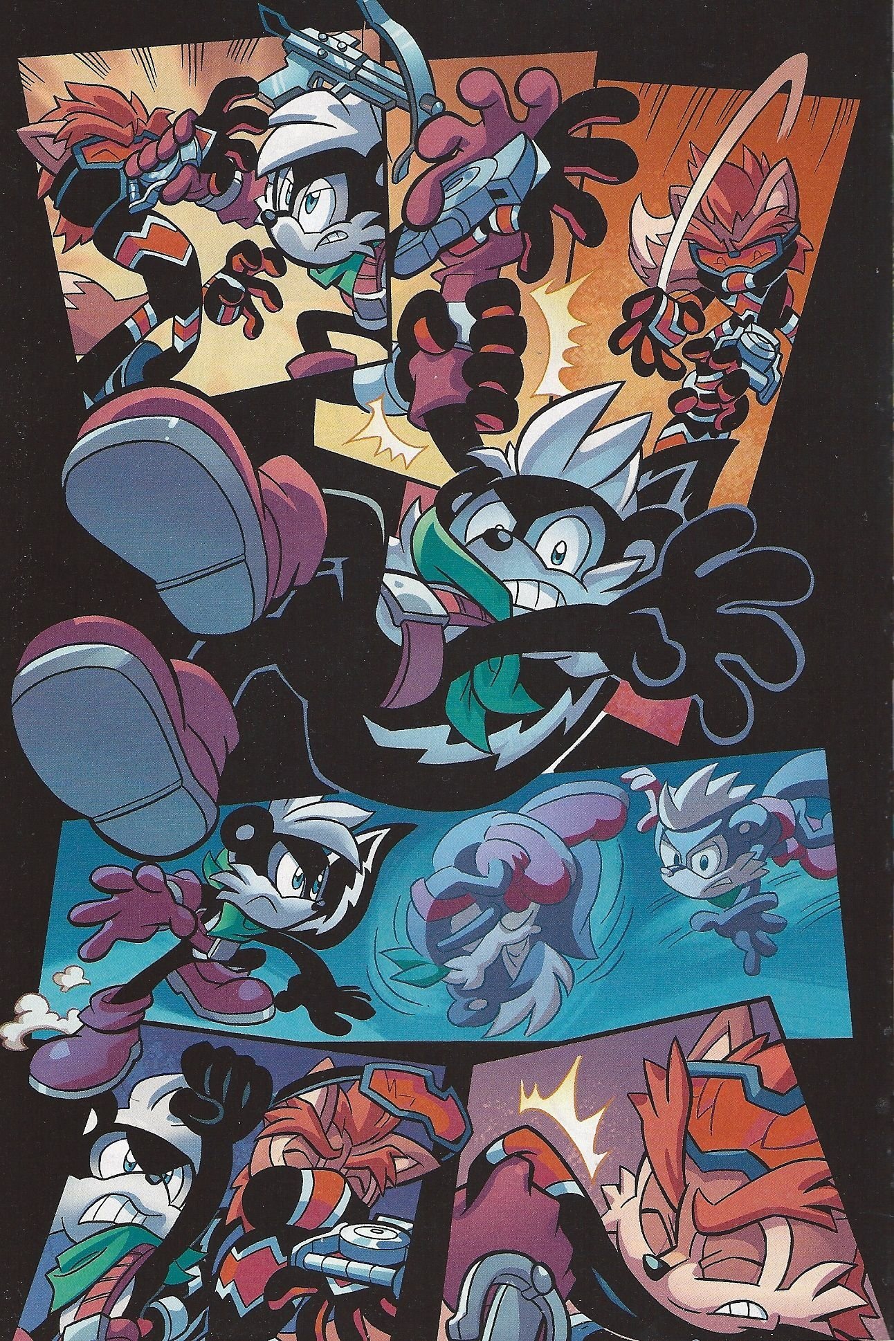 Geoffrey St John Elias Acorn Comic Sonic Universe Image