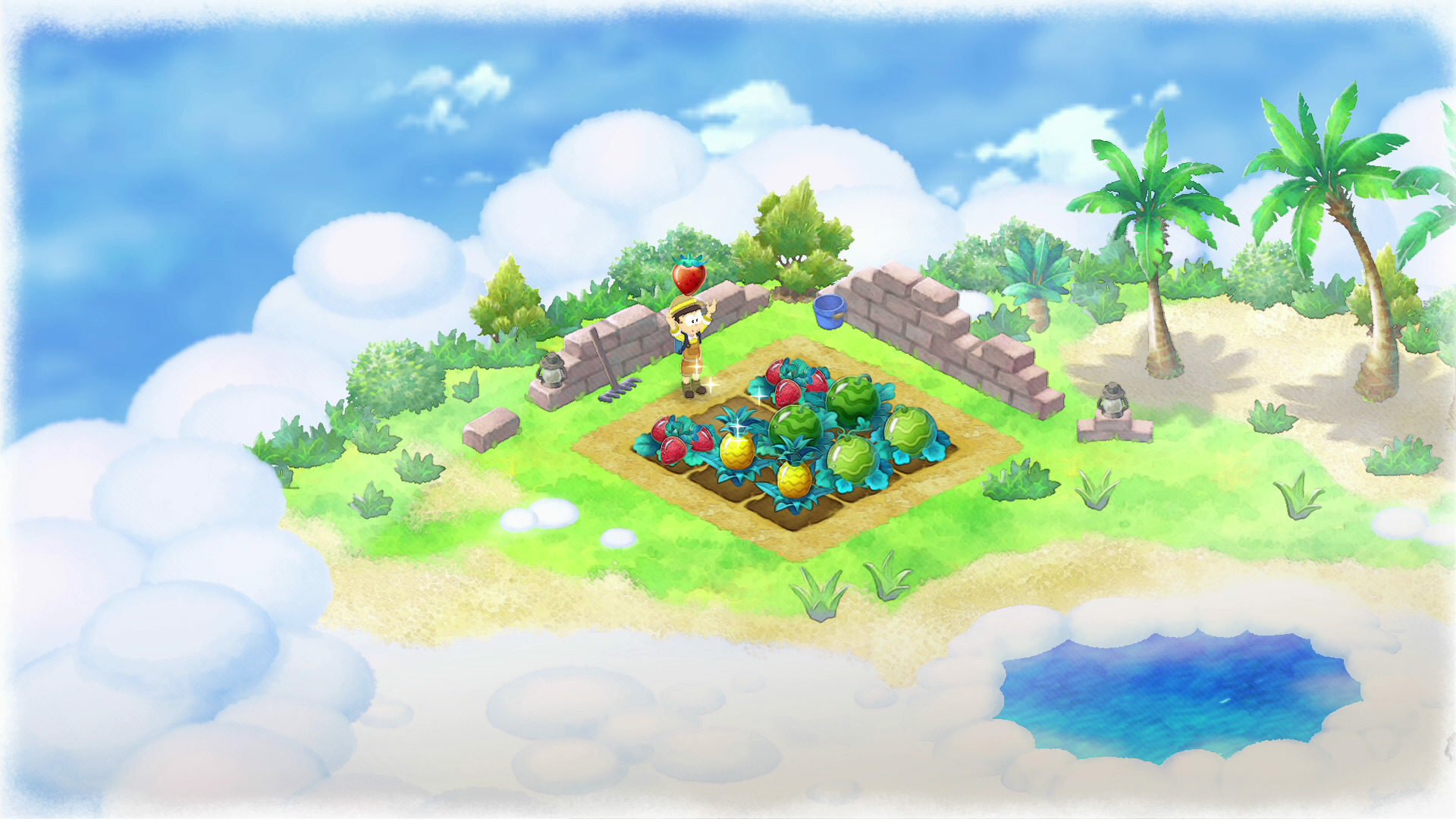 video game Doraemon Story of Seasons: Friends of the Great Kingdom Image
