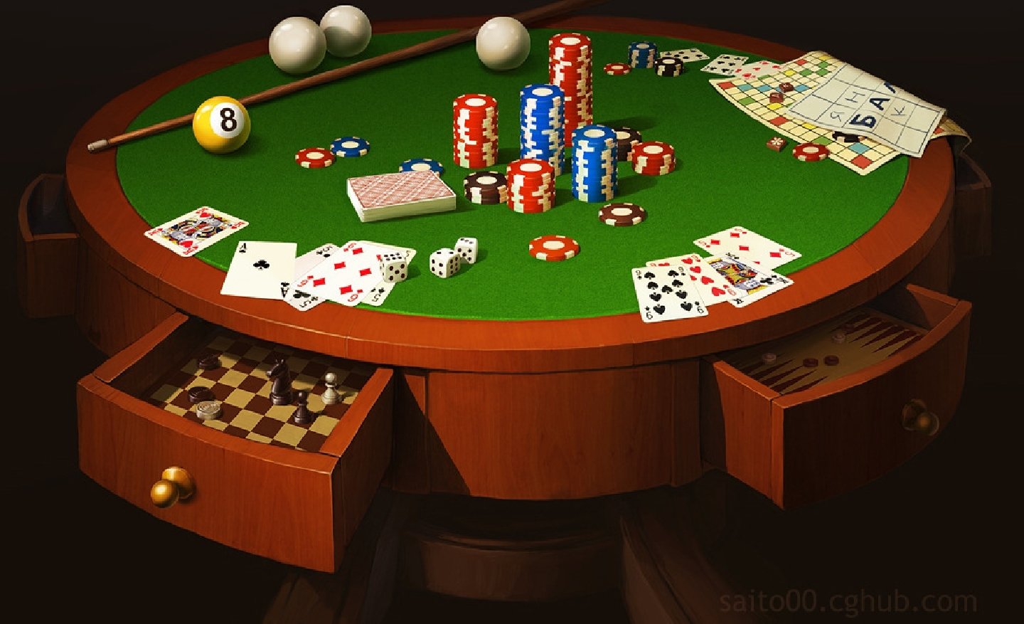 man made poker Image