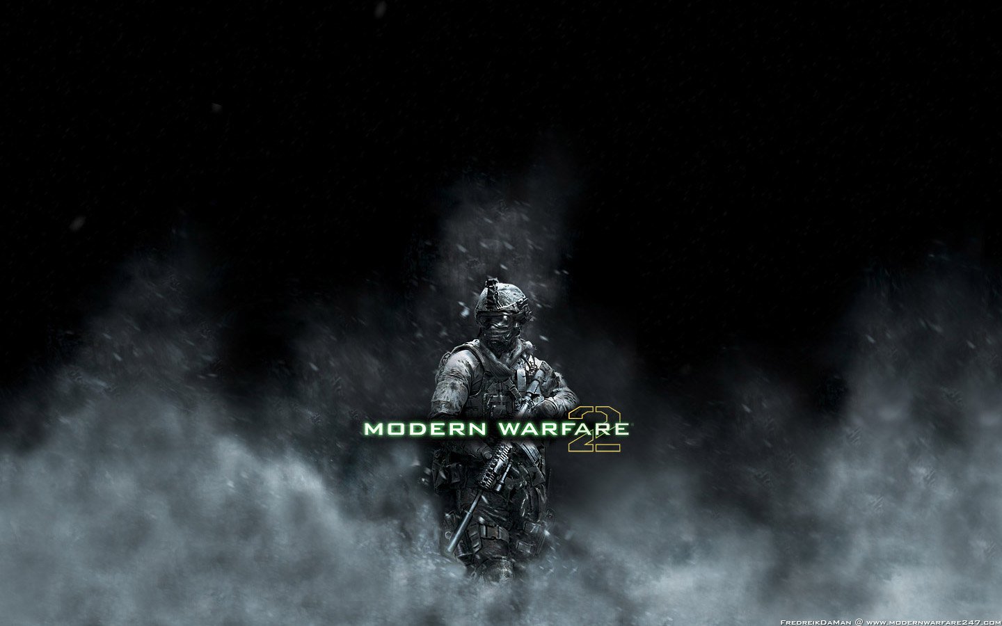 video game Call of Duty: Modern Warfare 2 modern warfare soldier Dark theme Image