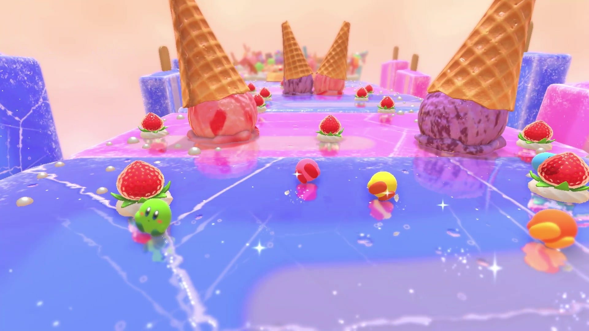 video game Kirby's Dream Buffet Image