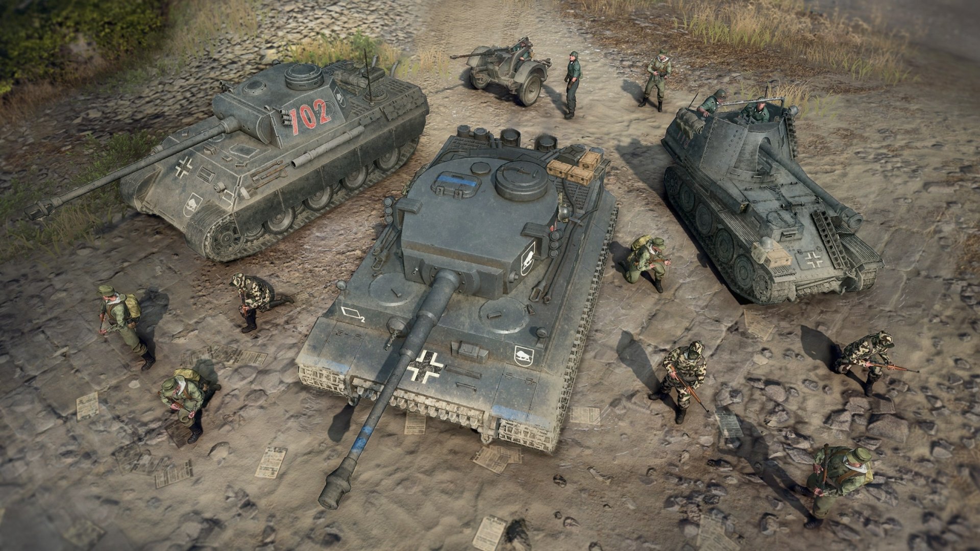 video game Company of Heroes 3 Image