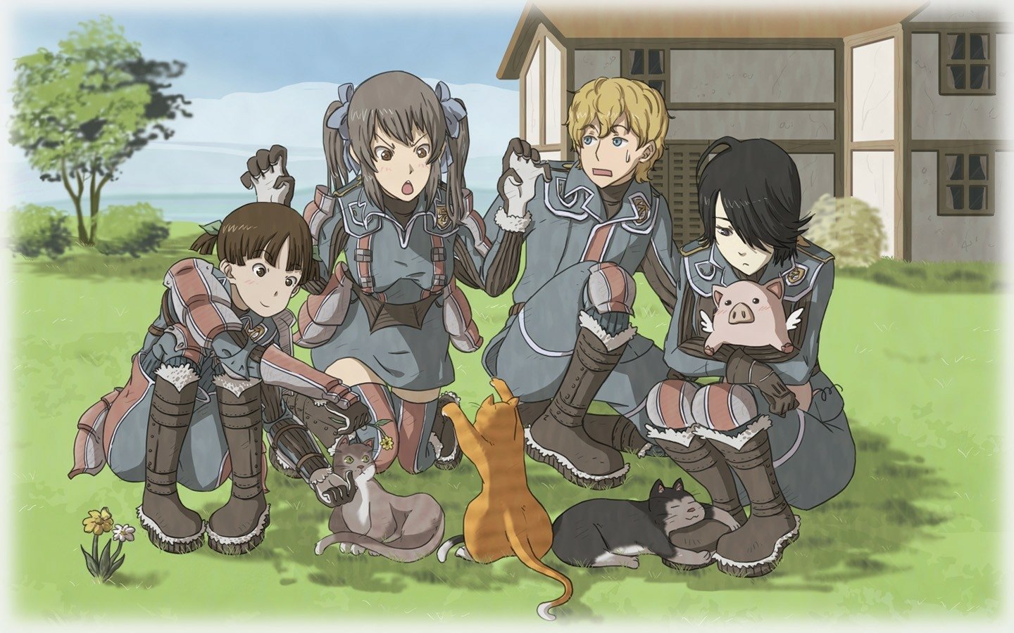 video game Valkyria Chronicles Anime pets Image
