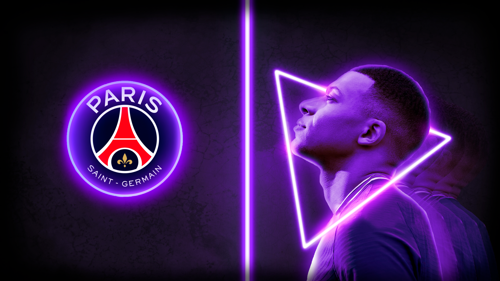  PURPLE FIFA 22 PSG WALLPAPER