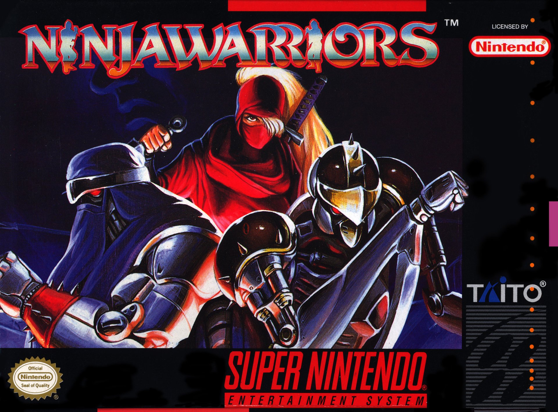 video game The Ninja Warriors Image