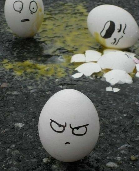funny egg cartoon face humor Image