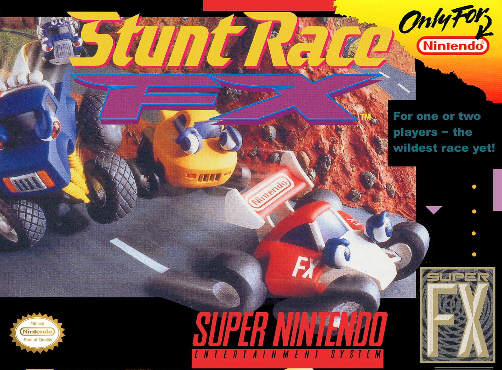 video game Stunt Race FX Image