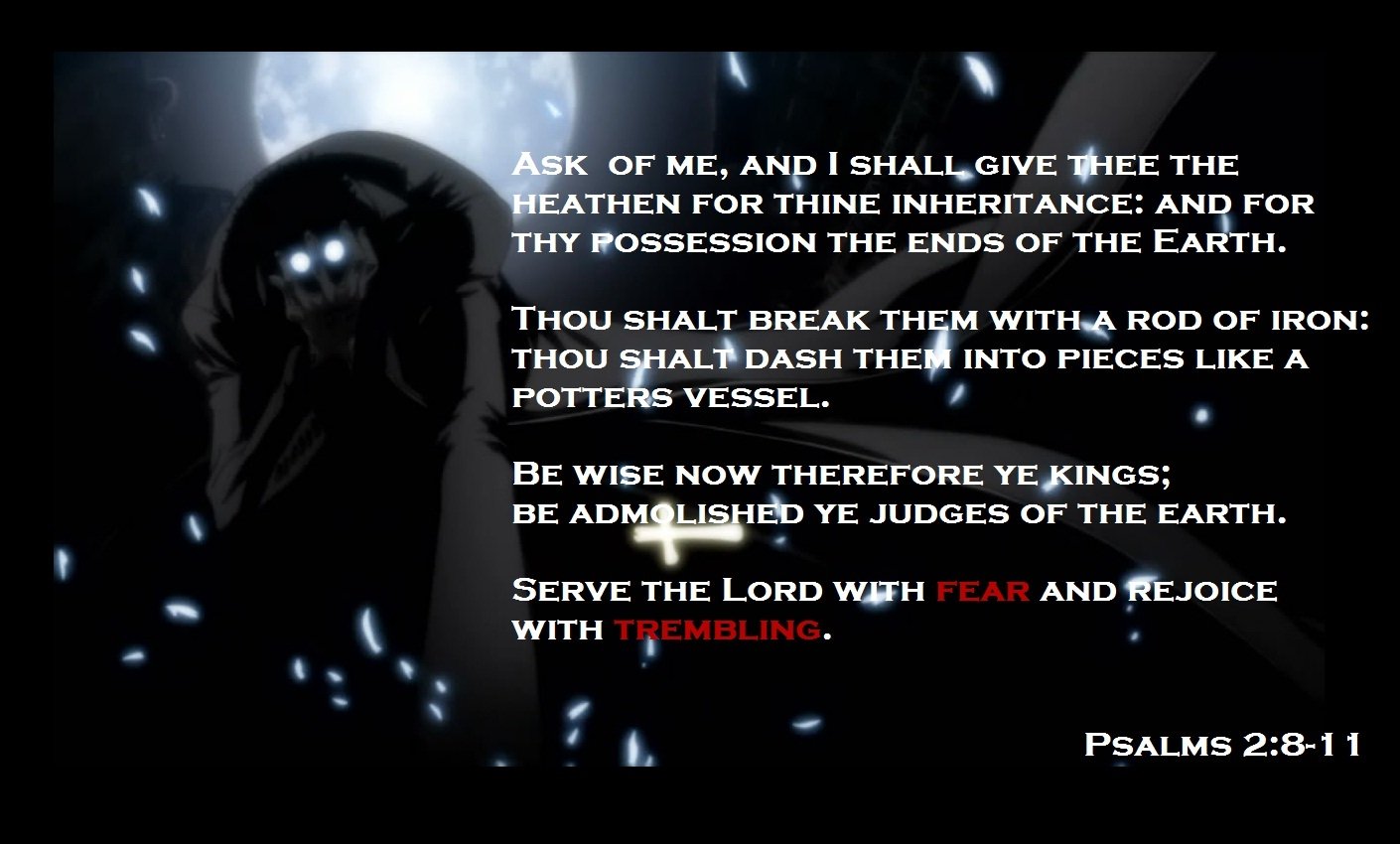  Hellsing Quote from Psalms