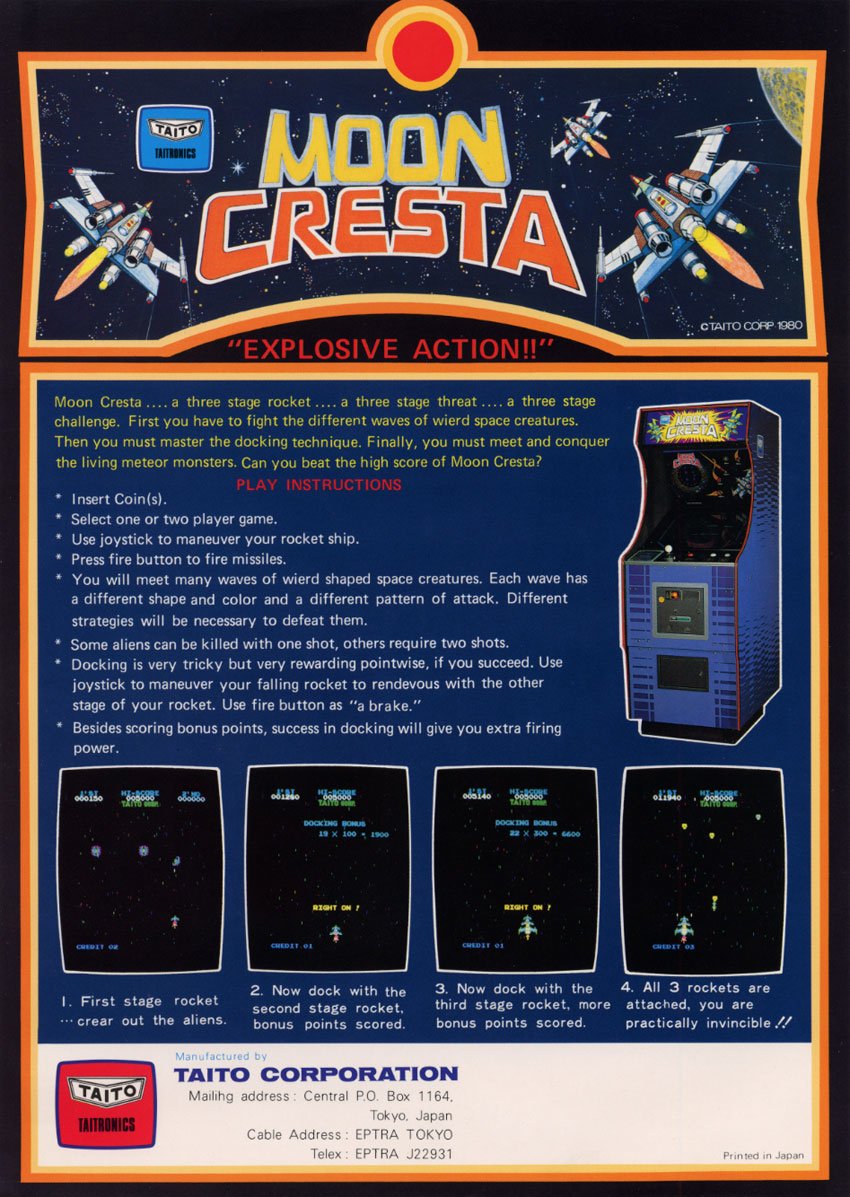video game Moon Cresta Image