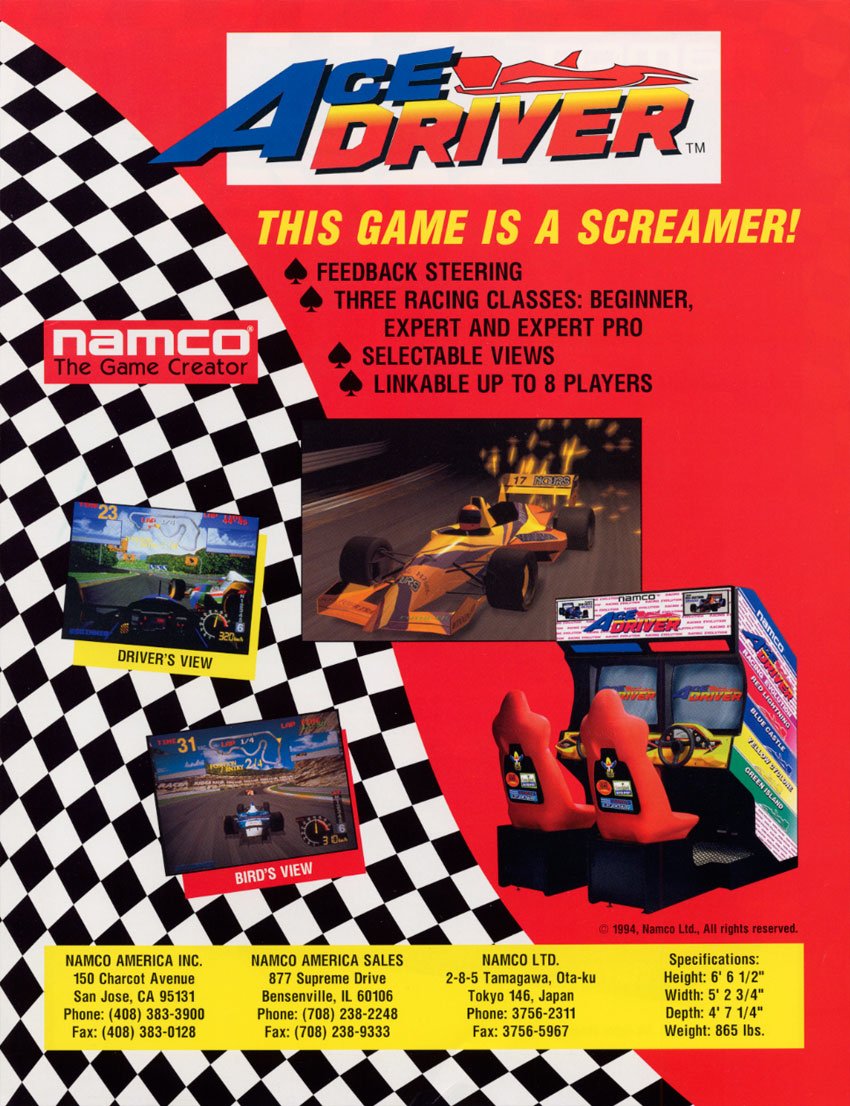 video game Ace Driver Image