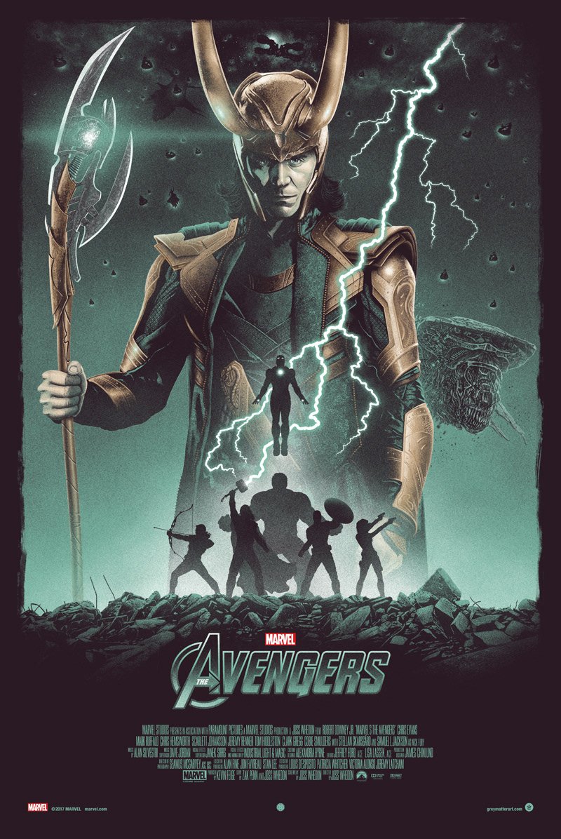 Tom Hiddleston Loki (Marvel Comics) movie Avengers Image