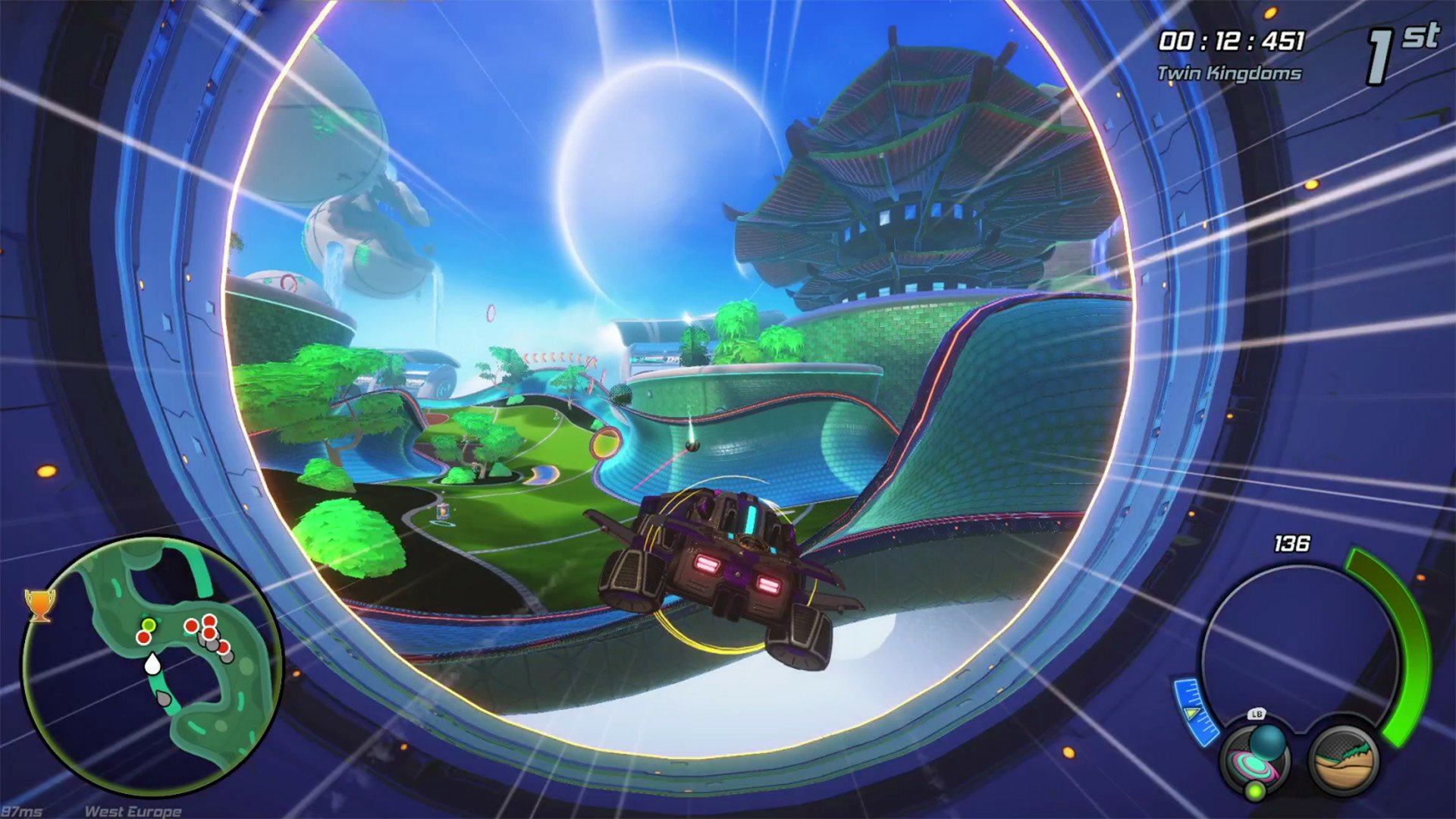 video game Turbo Golf Racing Image