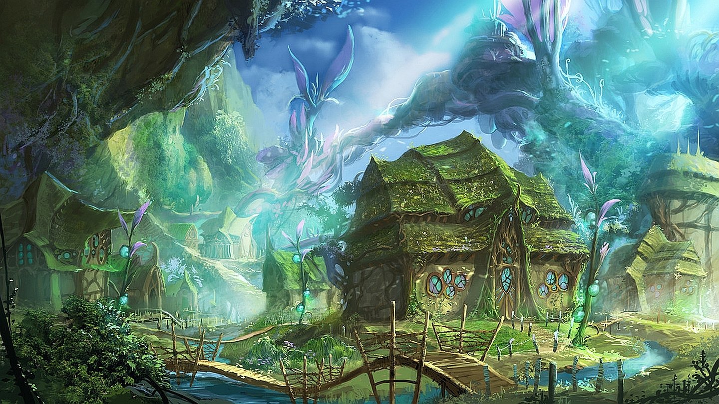 Enchanted Fantasy Realm: A Mystical Landscape Unveiled