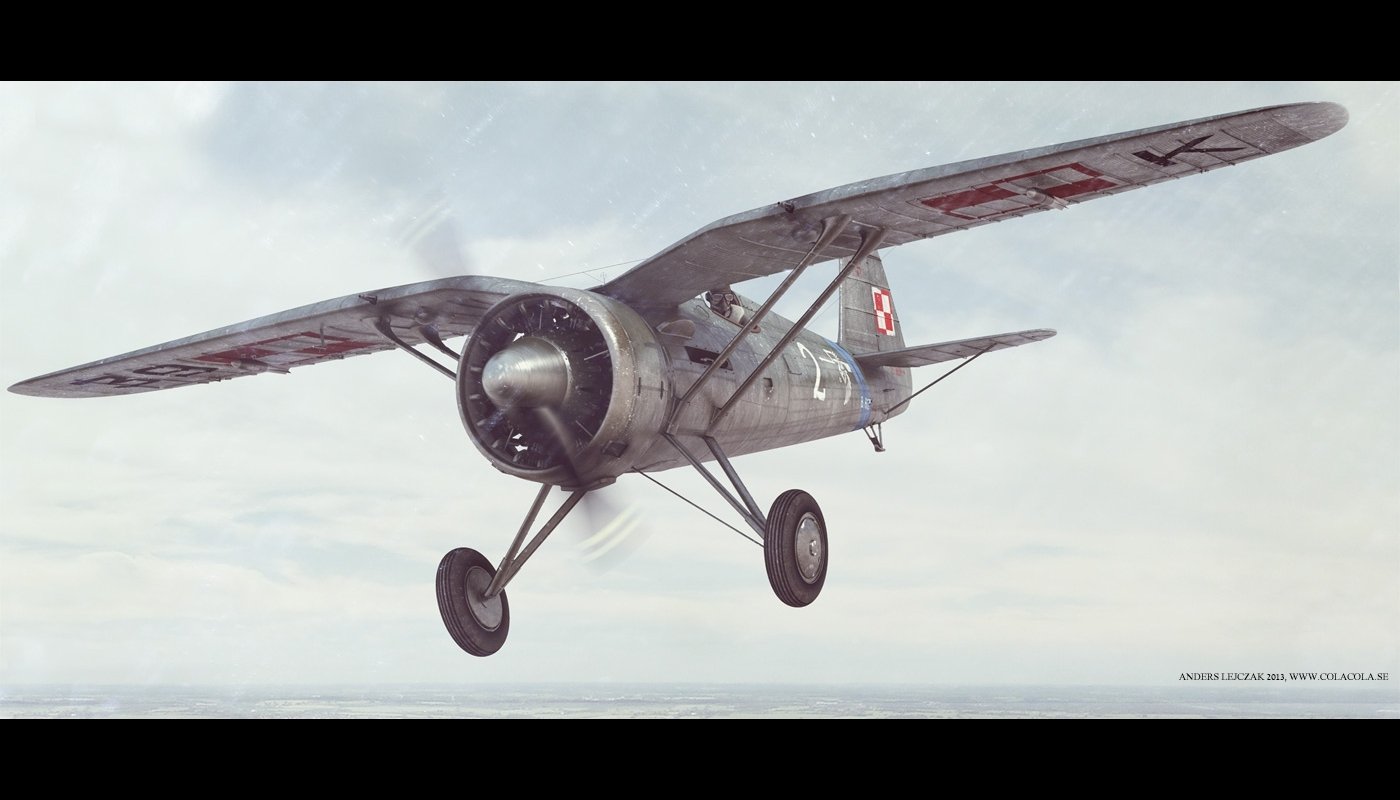 military aircraft PZL P.11 Image