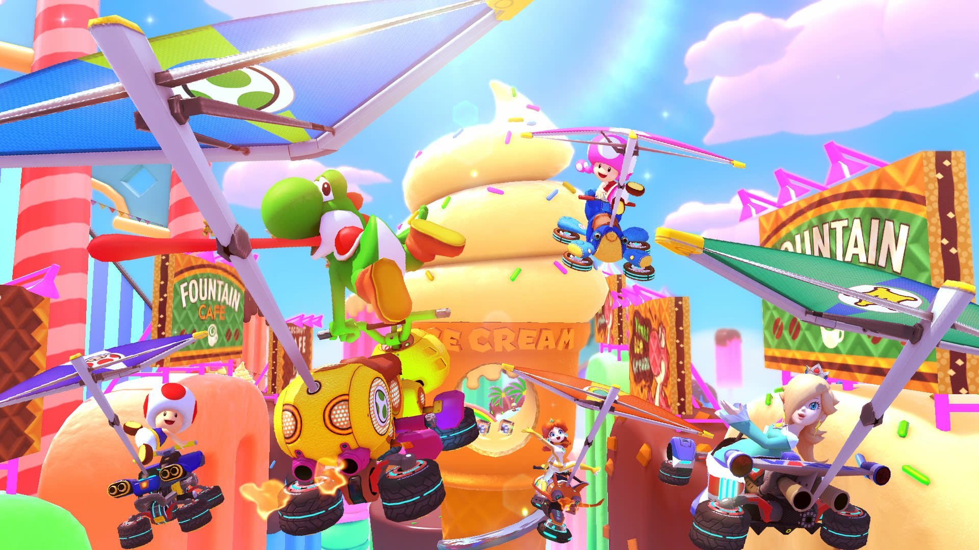 video game Mario Kart 8 Deluxe Image