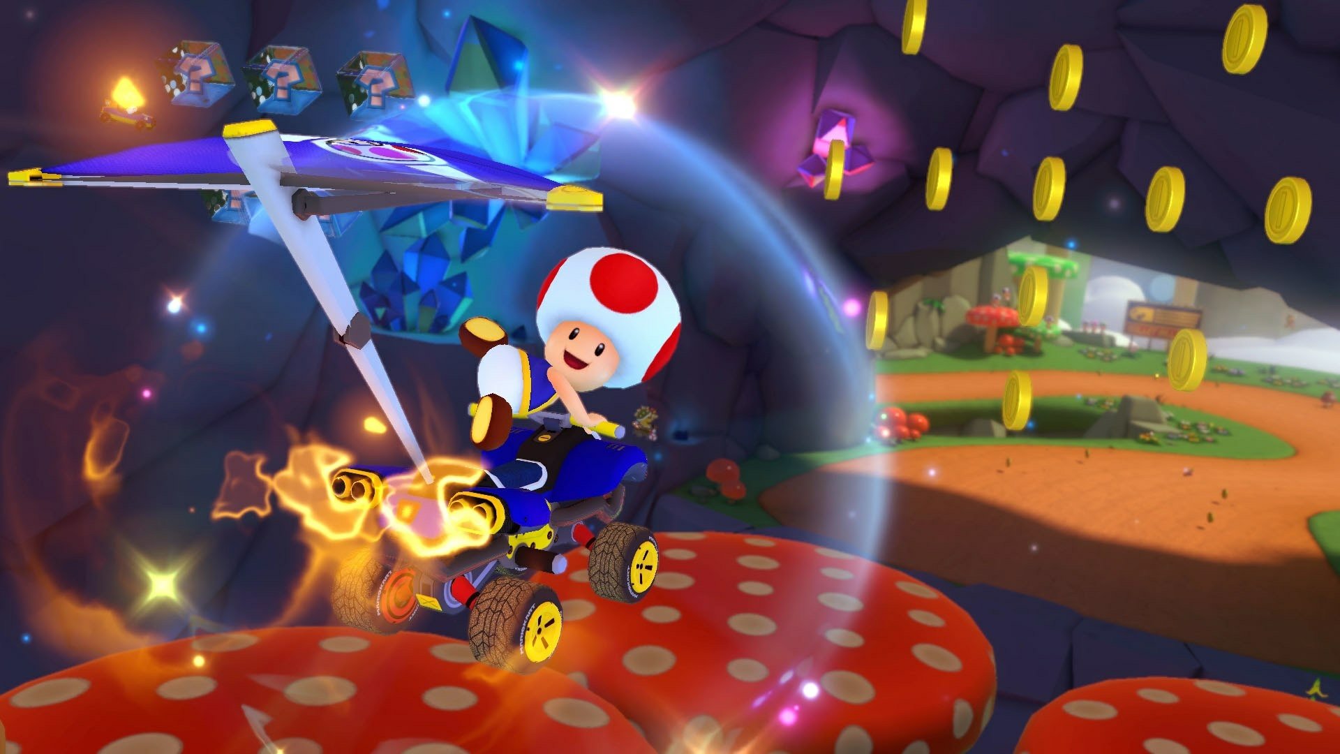 video game Mario Kart 8 Deluxe Image