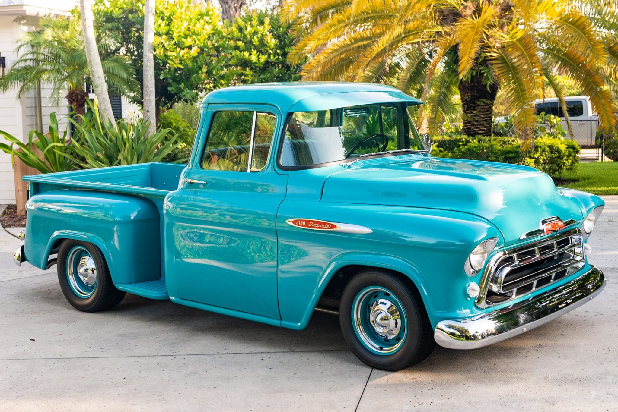 1957 Chevrolet 3100 Big Window Stepside Pickup - Image Abyss