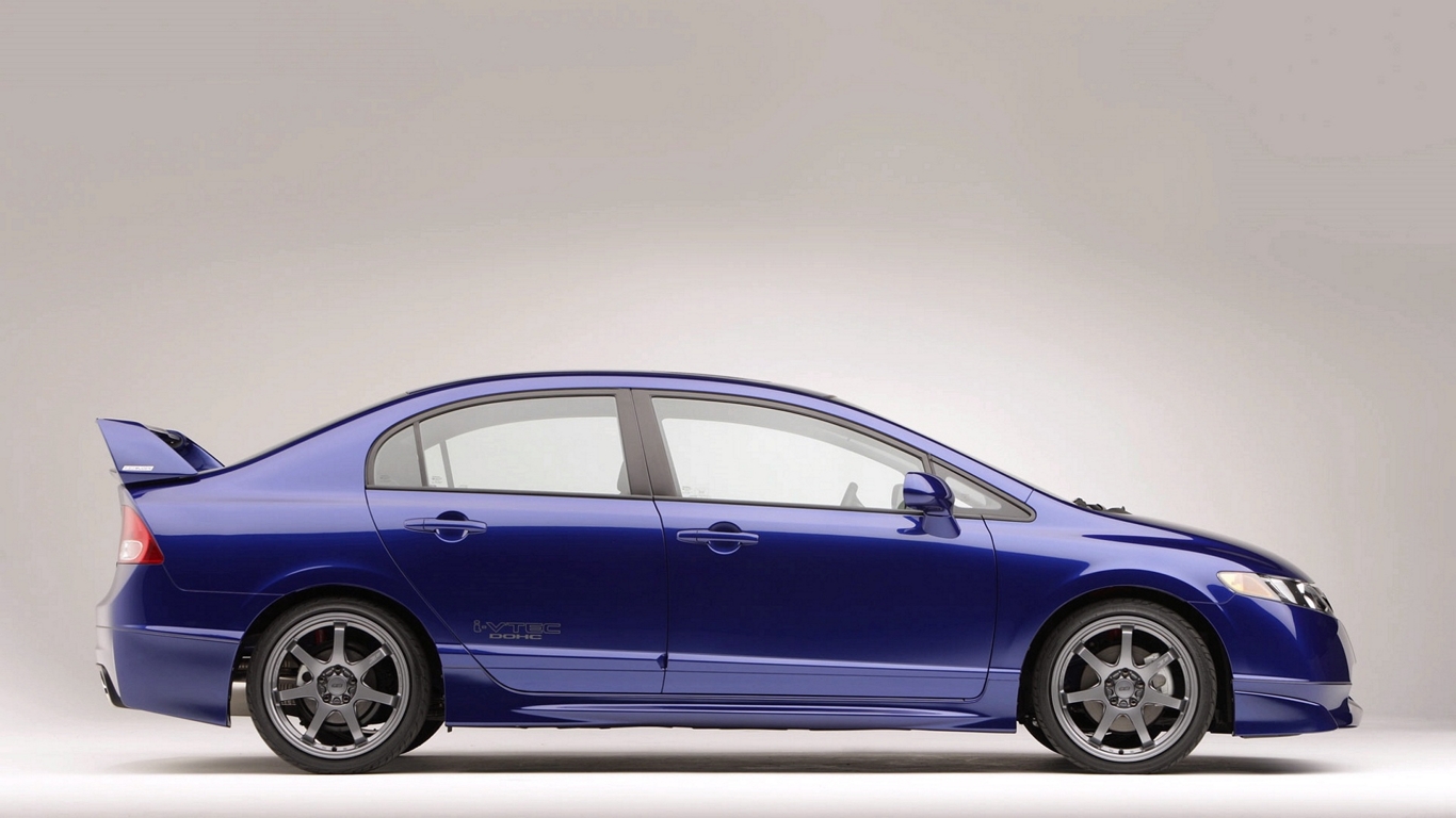 Как выглядит машина хонда цивик Honda Civic Si Mugen Picture - Image Abyss