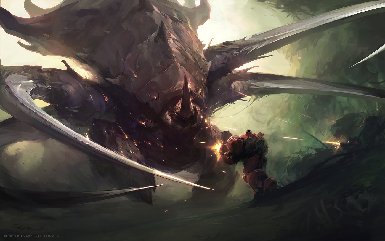 video game StarCraft II: Heart of the Swarm Image