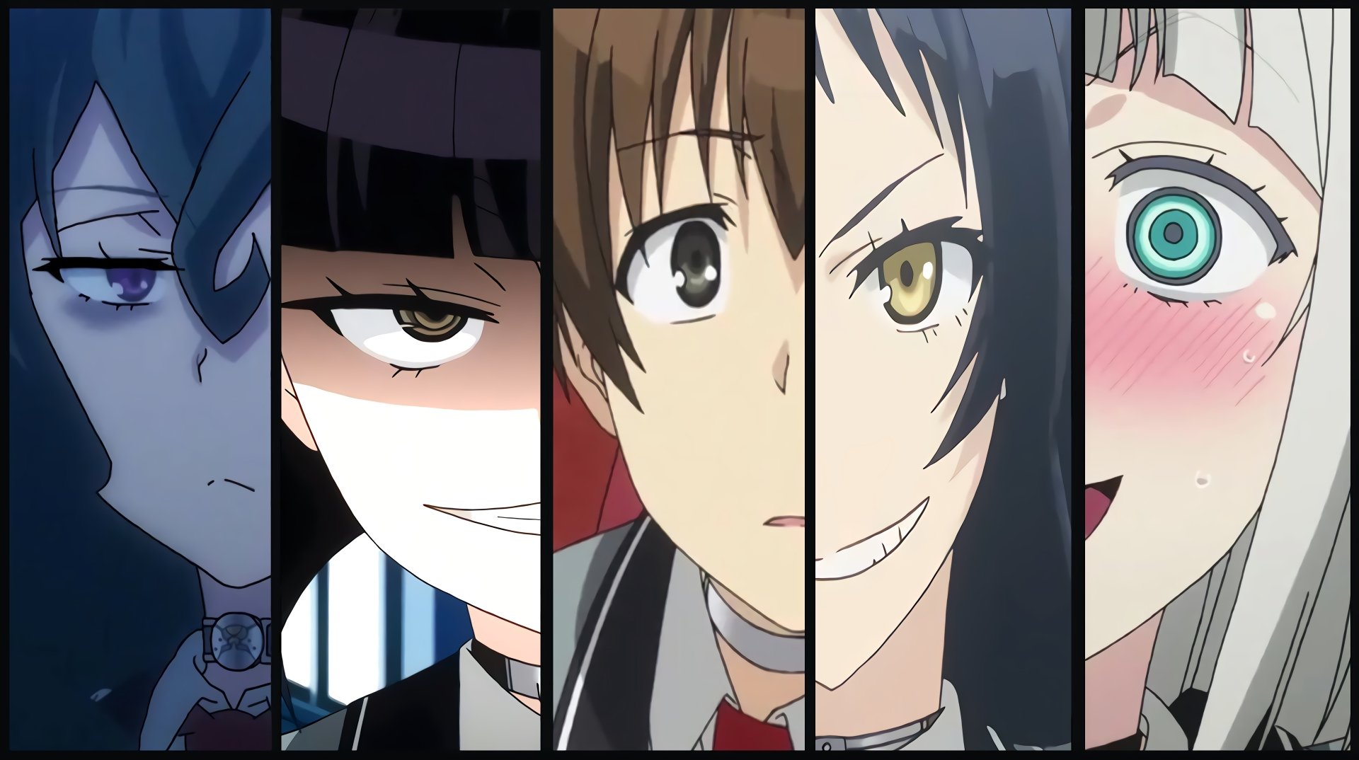 Otome Saotome Tanukichi Okuma Anna Nishikinomiya Ayame Kajō Hyouka Fuwa Anime Shimoneta Image