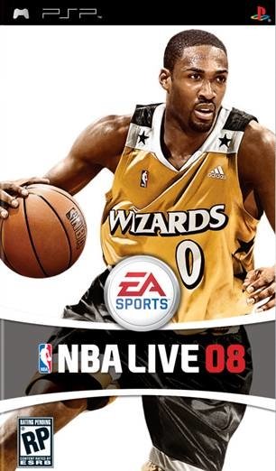 video game NBA Live 08 Gilbert Arenas Image