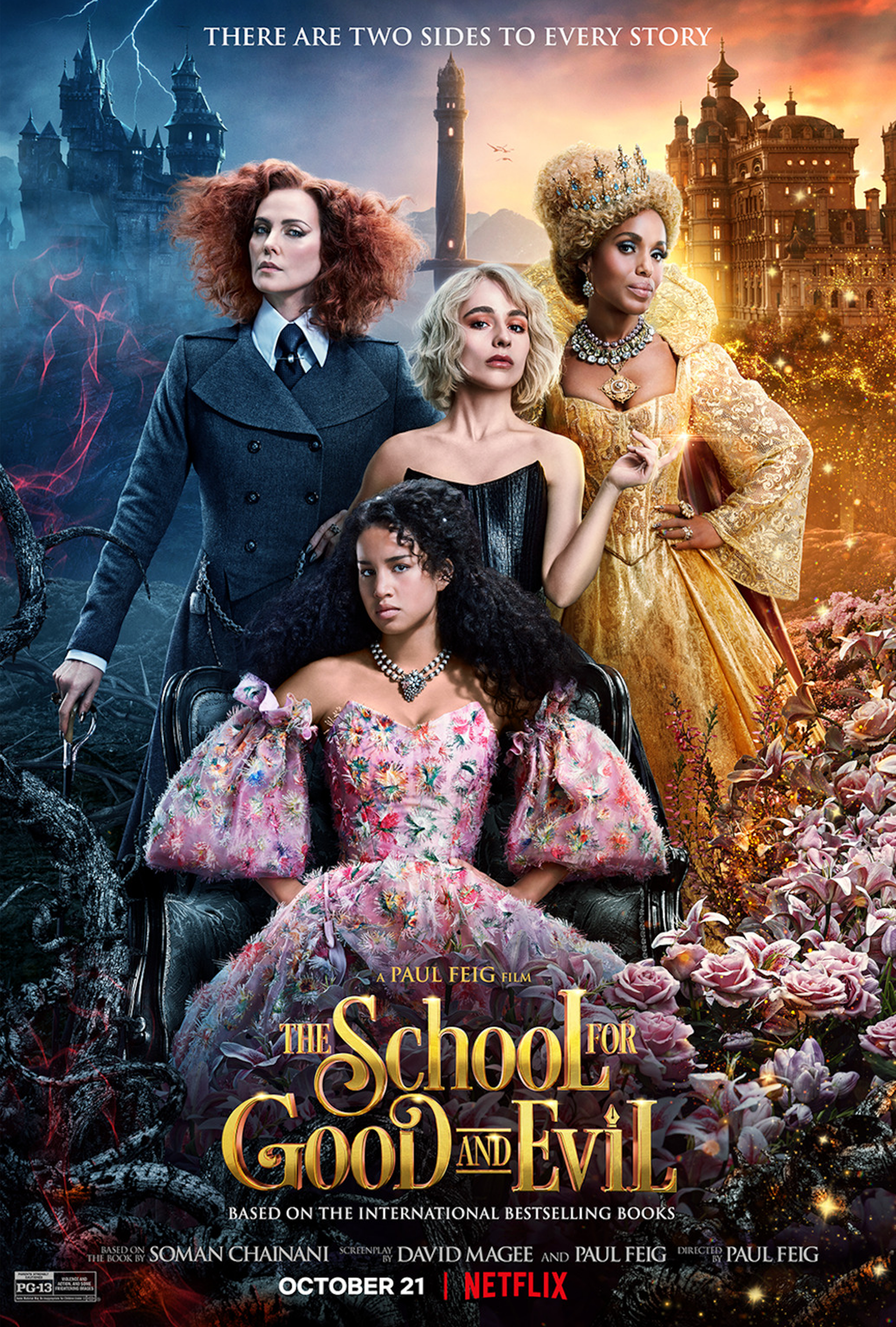  The School for Good and Evil Poster