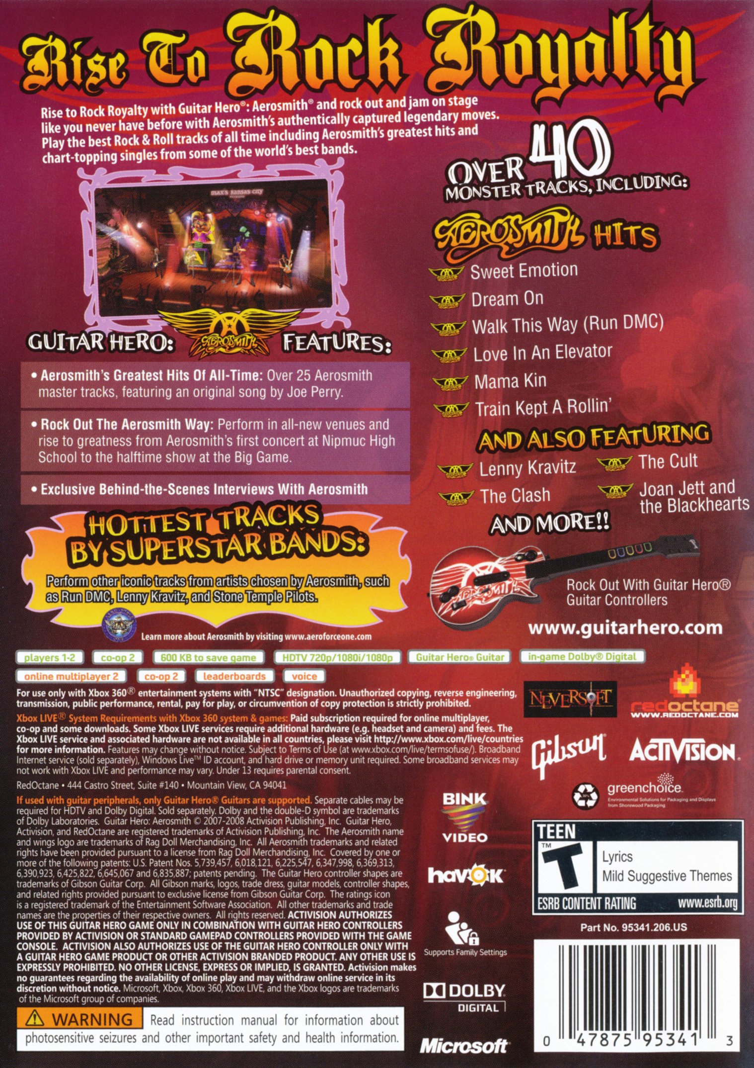 video game Guitar Hero: Aerosmith Image