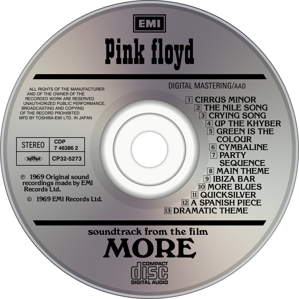 Pink floyd more. Pink Floyd more 1969. Pink Floyd обложки альбомов more.