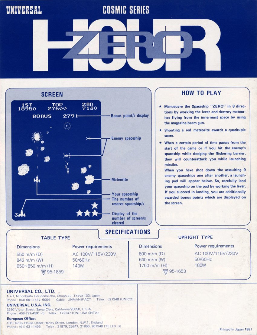 video game Zero Hour Image