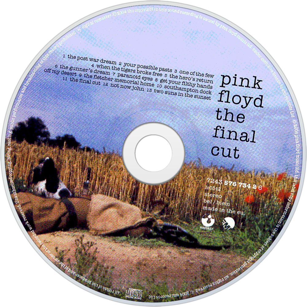 The final cut pink floyd. Pink Floyd 1983 the Final Cut обложка альбома. Обложка пластинки Пинк Флойд the Final Cut (1983). CD Pink Floyd: the Final Cut. Final Cut Pink Floyd альбом.