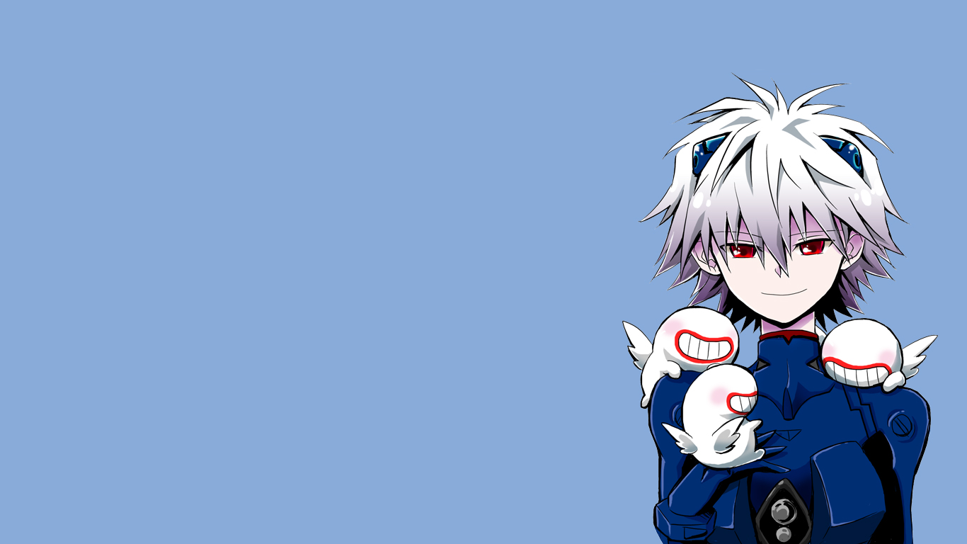 Kaworu Nagisa Anime Neon Genesis Evangelion Image