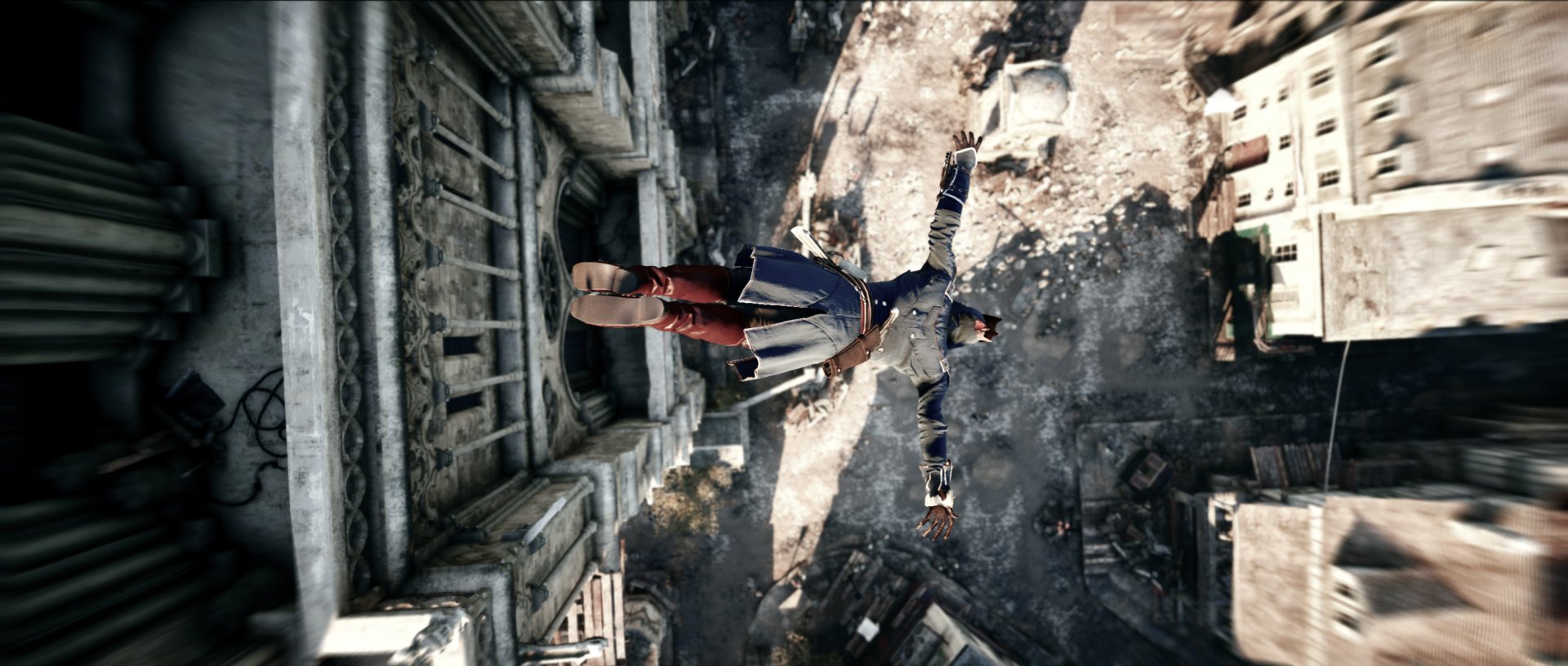  Arno Jumping From The Notre Dame