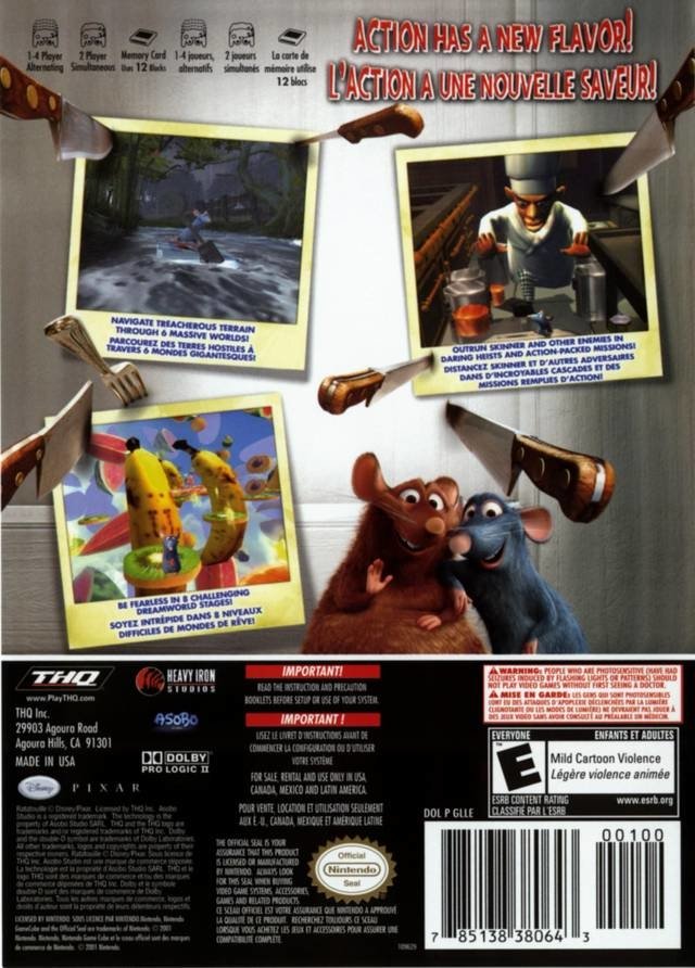 video game Disney/Pixar Ratatouille Image