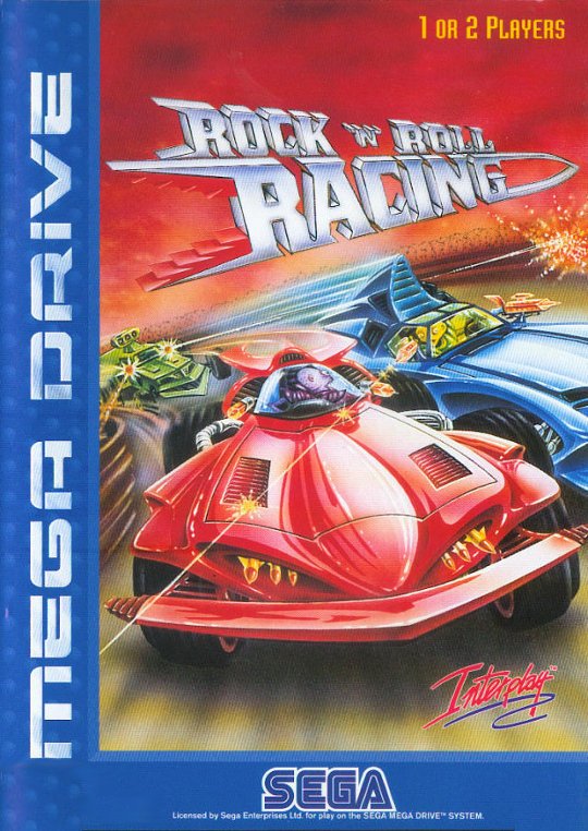 video game Rock N' Roll Racing Image