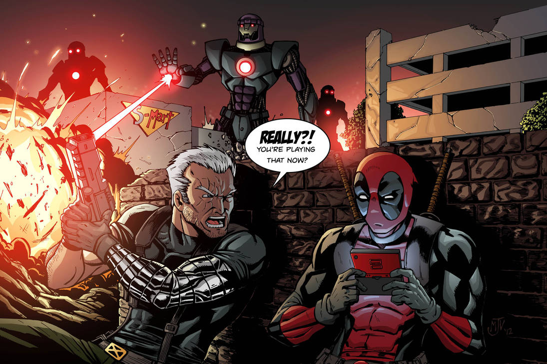 Cable & Deadpool Picture by vulture34
